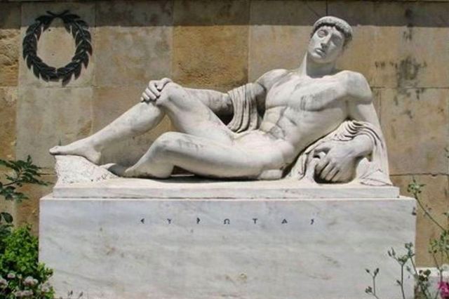 Thermopylae - Spartan monument to Eurotas